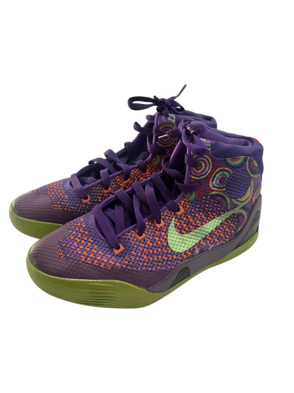 Nike Kobe 9 Elite GS Purple Venom 2014 Size 6Y 7W 6Mens Lakers 636602-500 Purple